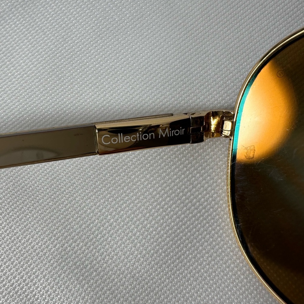 CHANEL~Collection Mirror Aviator Sunglasses - Picture 5 of 10